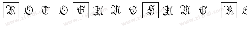 NotoSansHans Reqular字体转换